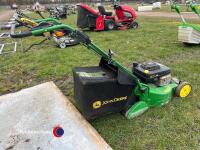John Deere roller mower with collector box - 3