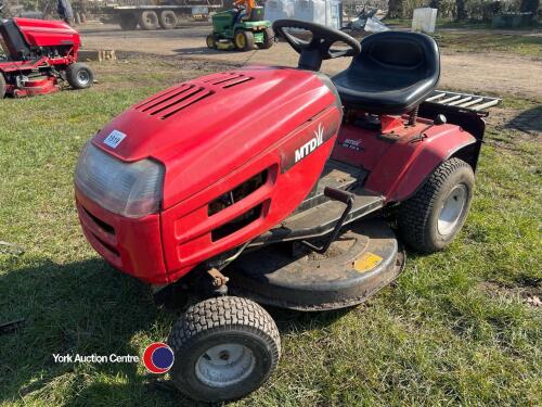 MTD ride on mower, needs drive belt