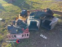 Box of lawnmower spares - 2
