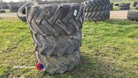 3 x 405/70 R20 tyres - 4