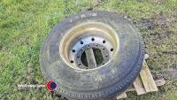 Tyre 295/80 R22.5 on alloy rim - 2