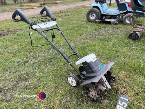Electric inter row garden rotavator, w.o