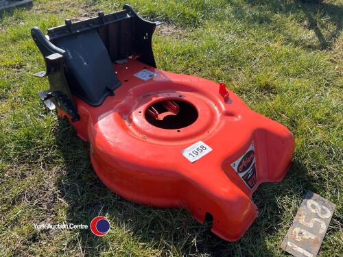 Unused Ariens lawn mower deck