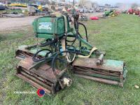 Ransome 3 gang tractor mounted mowers - 4