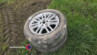 Pair of 255/55 R19 wheels and tyres - 2