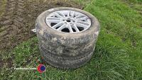 Pair of 255/55 R19 wheels and tyres - 4