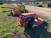 Gravely walk behind tractor with grass cutter attachment - 2