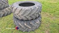 Pair of Trelleborg 480 65 28 tyres - 4