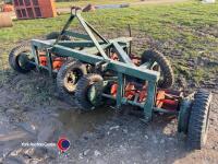 Gang mower, ground driven