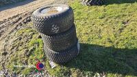 3 x ATV wheels - 5