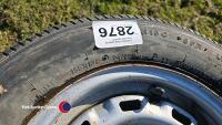 4 x trailer wheels and tyres, 165 R13 - 3