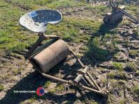 Lawnmower roller seat - 2