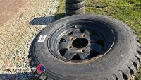 5 x Land Rover wheels and off road tyres, 205 R16 - 2