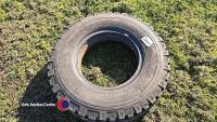 750 x 16 L/R tyre and tube - 2