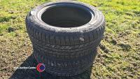 2 x 235.55 x 19 Goodyear tyres
