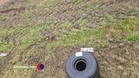 Pair of Amerityre tyres, 15x6.00-6