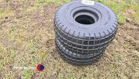 Pair of Amerityre tyres, 15x6.00-6 - 2