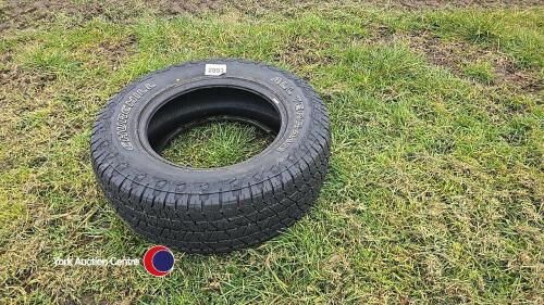 Churchill tyre, 265/65 R17 (as new)