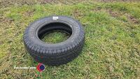 Churchill tyre, 265/65 R17 (as new)