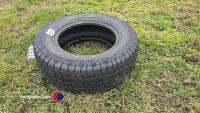 Churchill tyre, 265/65 R17 (as new) - 4