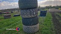 4 x flotation tyres, 560/60/22.5