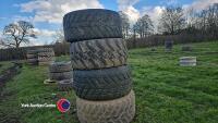 4 x flotation tyres, 560/60/22.5 - 2