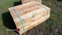 20 x new railway sleepers 100 x 200 x 1200