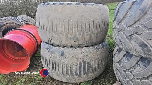 2 x 850/45 34 trelleborg tyres