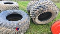 4 x 550/60 22.5 tyres - 3