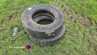 Pair of 245/70R17.5 tyres - 4