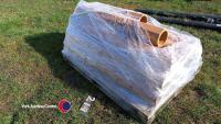 Clay land drain pipes 4in (50) - 2