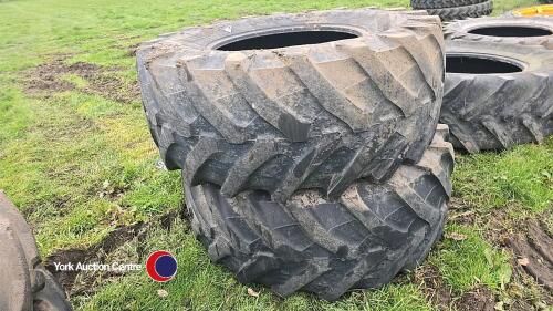 Pair of Trelleborg 600/70 R30 Tyres