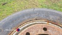 4 x 245/70 R 17.5 wheels and tyres, to fit 12T DAF LF 45 - 3