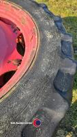 13.6R38 Michelin tyres and rims fit 8 stud axle - 3