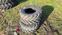2 x RTV tyres with no rims