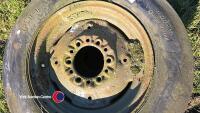 Pair front tractor wheels - 4