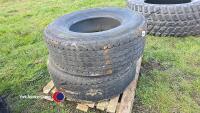 3 x super singles wheels and tyres - 4