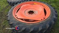 Pair of rowcrop wheels, 11.2 x 48 - 2