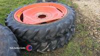 Pair of rowcrop wheels, 11.2 x 48 - 3
