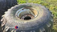 Pair of slurry tanker flotation wheels - 2