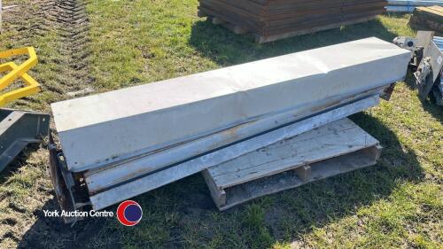 Roller shutter door, 7ft wide