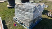 Pallet of roof ridges, approx. 80m. - 2