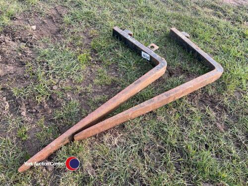 Quicke 3 pallet tines