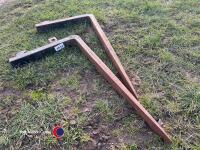 Quicke 3 pallet tines - 2