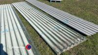 16 x tin sheets 20 ft long - 2