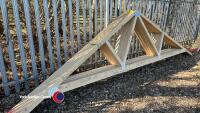 7 roof trusses 4814mm span 27.5 pitch - 2