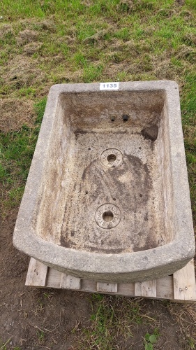 Stone trough suitable for water feature