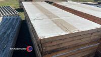 12 x plastic backed insulation panels, 12ft x 4ft x 3in thick - 2