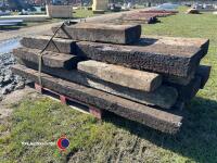 Quantity of railway sleepers