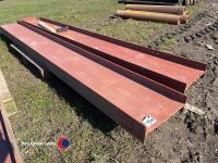 2 x 13ft x 16in x 5in RSJ's